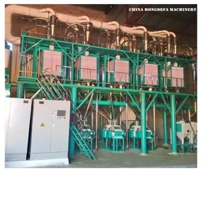 50t Per Day Wheat Flour Mill Machine From Hongdefa Machinery