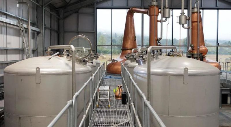 Apples Strawberries Cherries Peaches Vodka Brandy Whisky Distillery Equipment