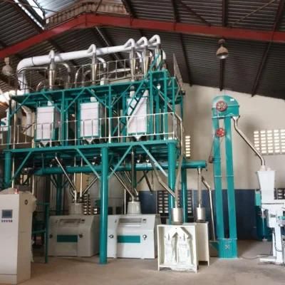 Full Automatic 50ton Maize Flour Milling Machines South Africa
