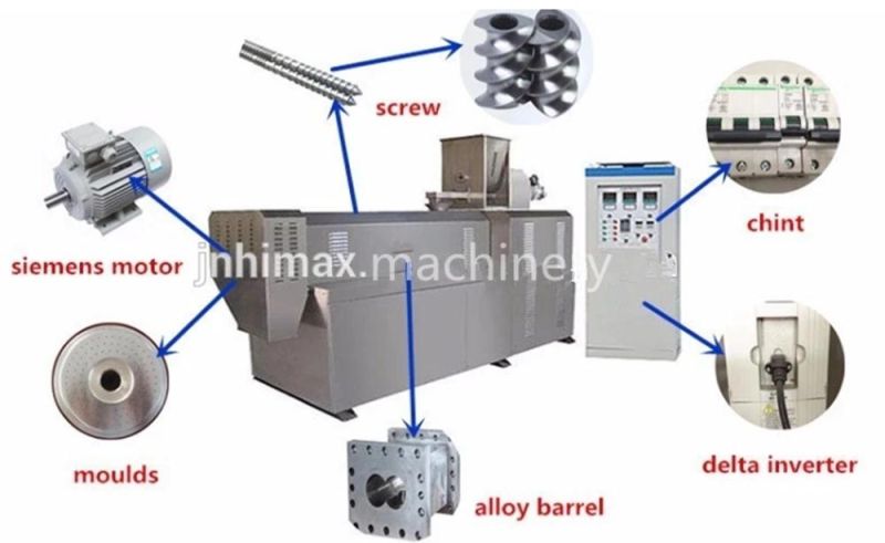 Fully Automatic Breakfast Cereals Snacks Making Machine September Discount