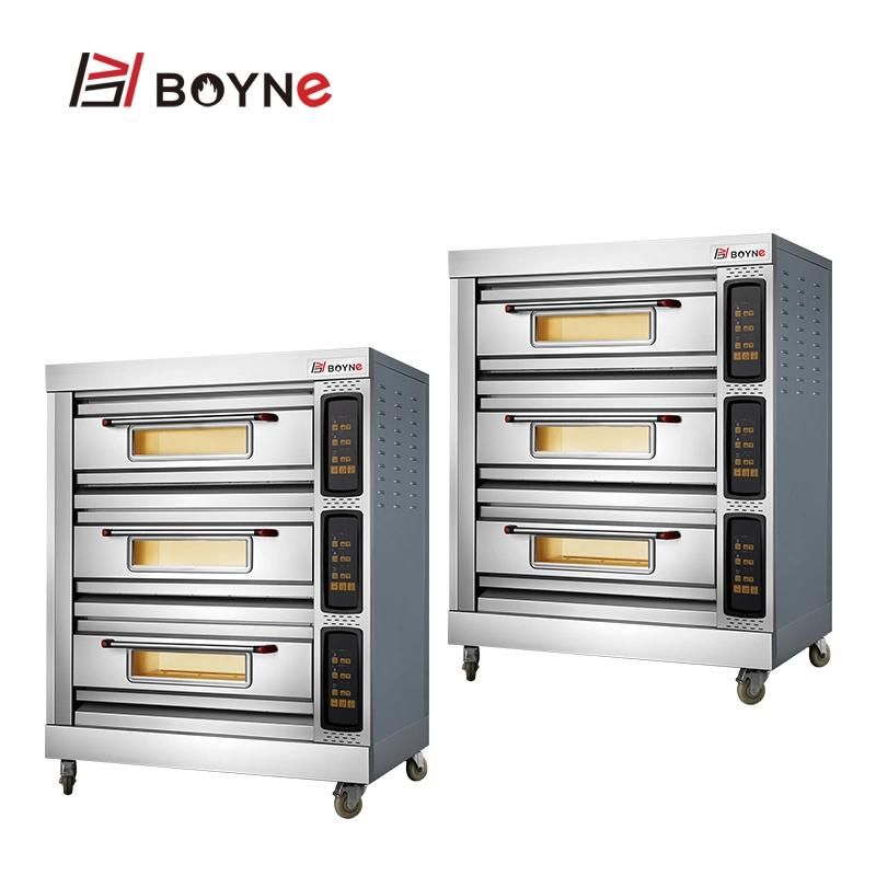 Restaurant Kitchen 3 Deck 6 Trays Electrical Oven