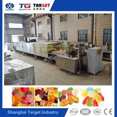 450kg/H Soft Jelly Candy Gummy Depositing Candy Machine