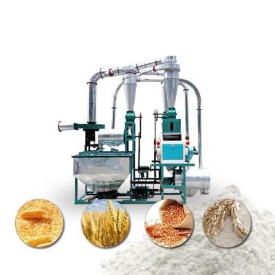 6f Small Flour Mill Machine Rice Grain Wheat Maize Corn Flour Grinder