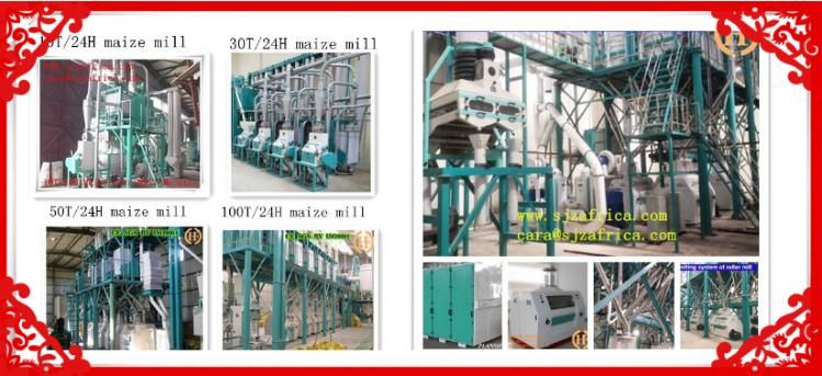 Full Automatic Corn Mill, Super White Maize Meal