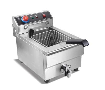 Industrial Intelligent Computer Control Automatic Electric Deep Fryer with Lifting Lever