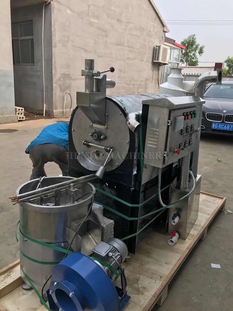 Coffee bean roaster / Cocoa nut roasting machine / Cocoa bean roaster high quality