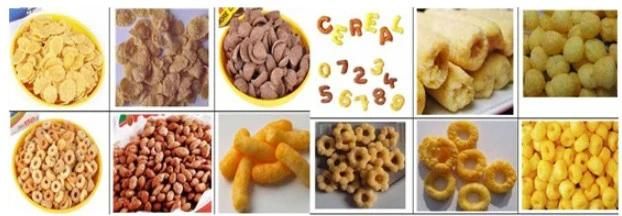Fried Snack Food Bugles Pillow Stick Chips Production Line