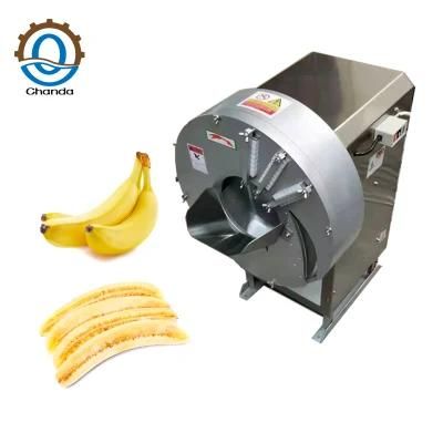 High Efficiency Ginger Carrot Banana Slicing Machine Long Plantain Chips Cutting Machine