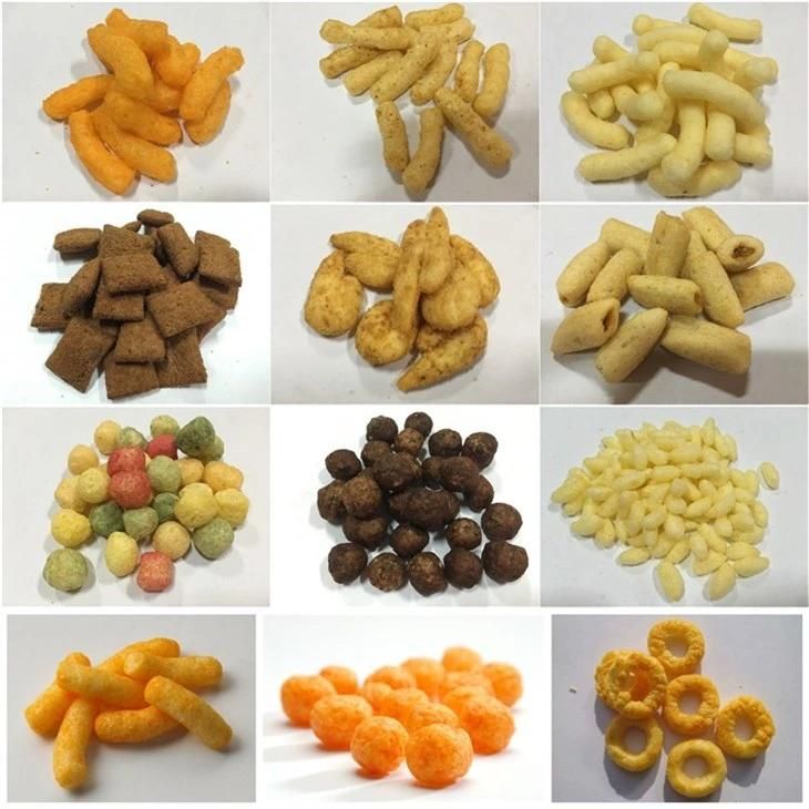 Automatic Industrial Corn Snack Pellet Processing Machine