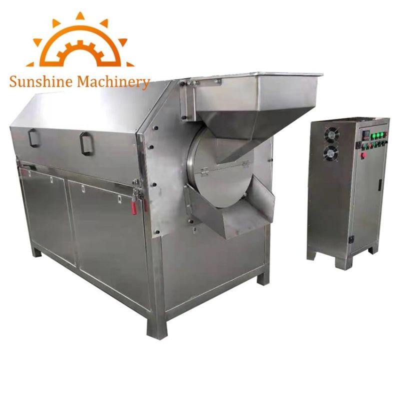Electromagnetic Heating Stainless Steel Nut Cocoa Bean Roaster