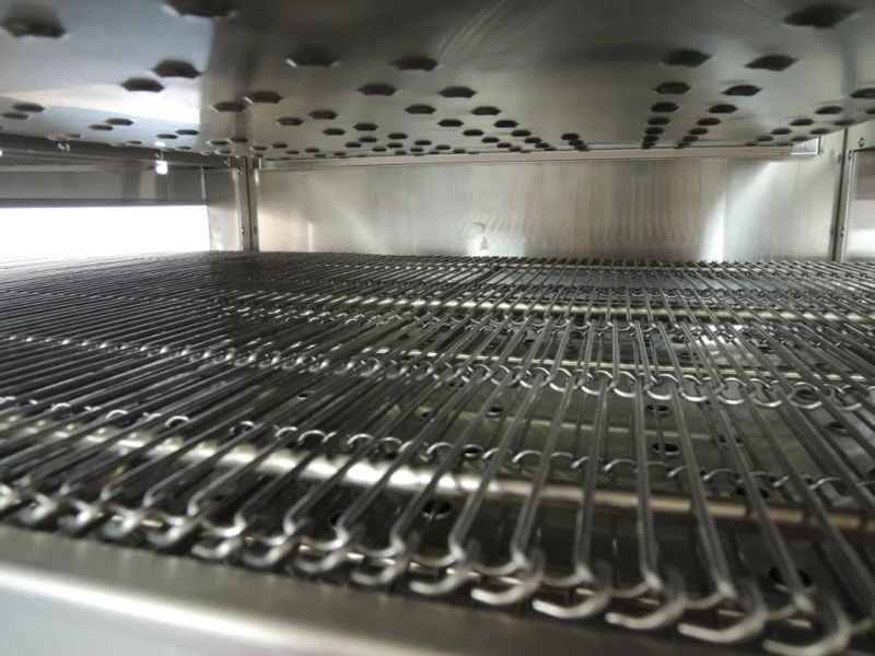 Commercial Bakery Equipment 12 Inches Conveyor Pizza Oven
