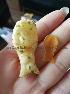 Fully Automatic 2D/3D Potato Snack Pellet Snack Making Machiine
