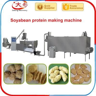 Tvp Tsp Soya Nuggets Manufacturing Plant with Ce ISO