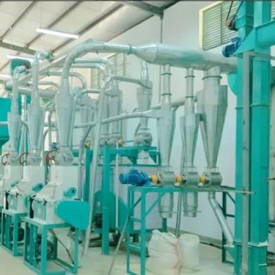 Great Maize Mill Running Griding Maize Flour Miaze Meal Milling Plant