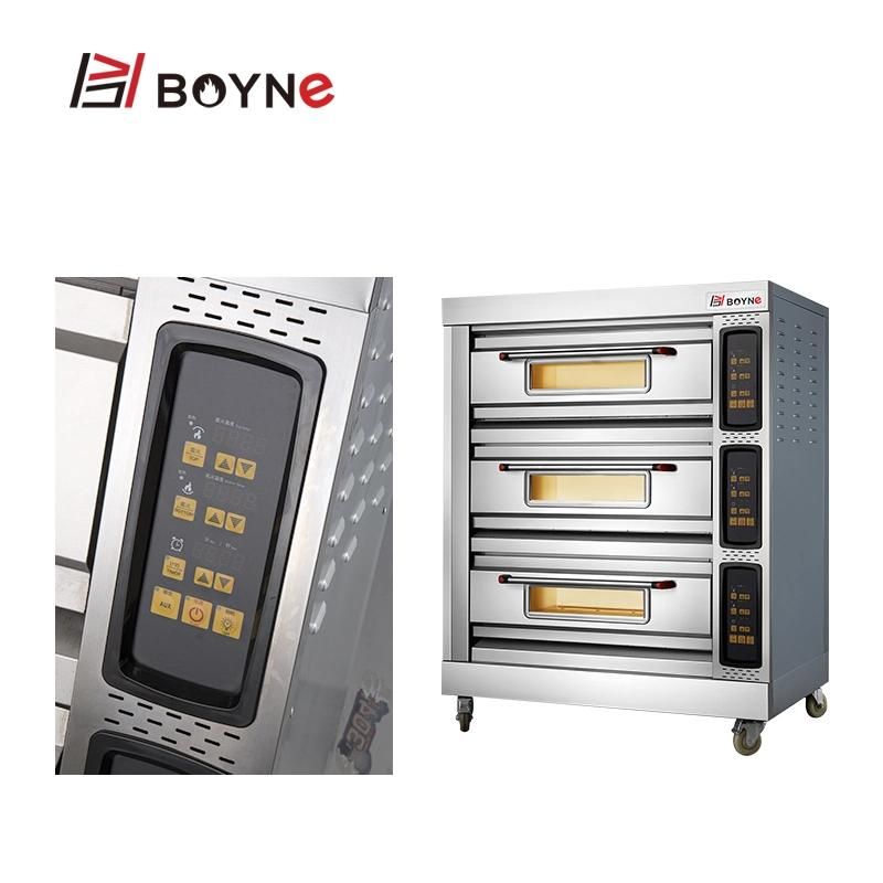 Restaurant Kitchen 3 Deck 6 Trays Electrical Oven