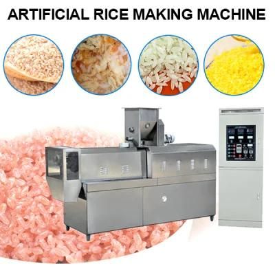 Artificial Rice Production Line/Nutrition Fortificated Rice Process Line/Nutritional ...