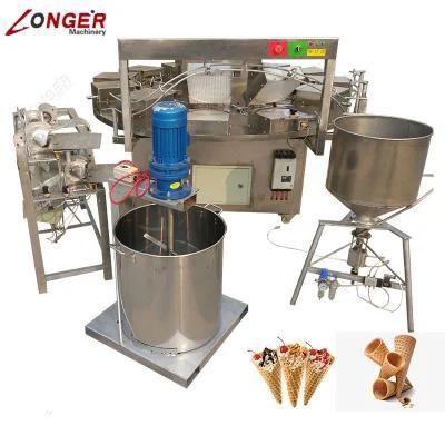 Ice Cream Baking Used Rolled Sugar Cone Machine for Home
