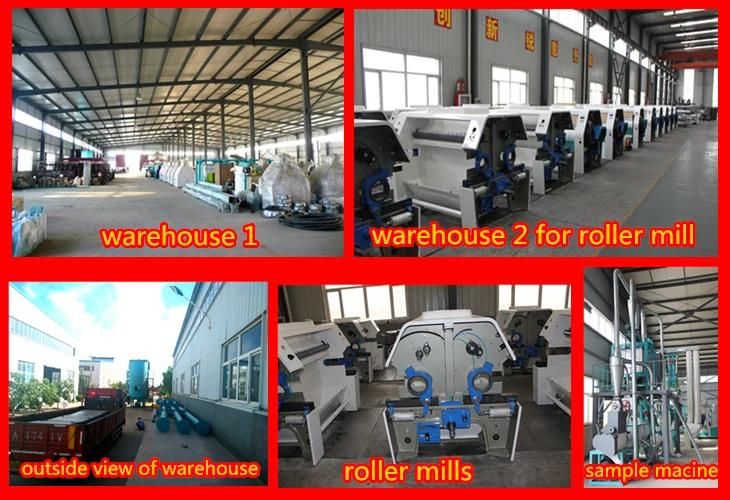 Running Africa Maize Grinder Milling Machine of 30t Per 24h