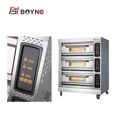 Bakery Used Double Deck Two Trays Electric Oven