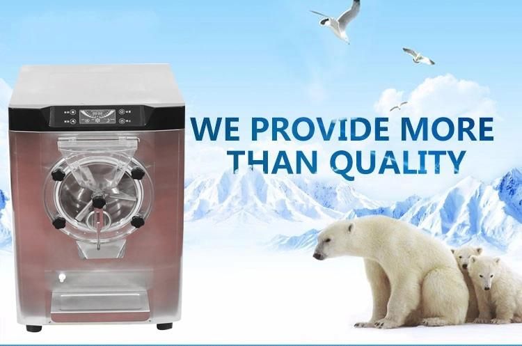 Large Capacity Automatic 18-24L/H Hard Ice Cream Machine