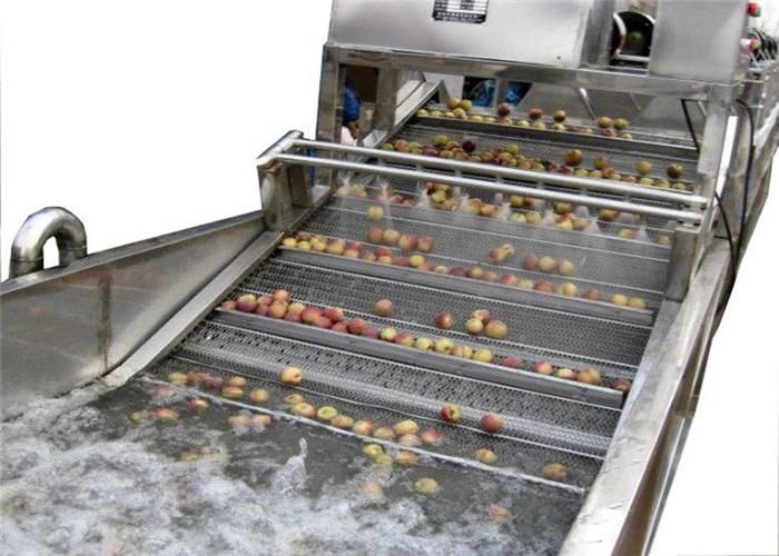 Automatic Apple Vegetable Fruit Air Bubble Washing Machine