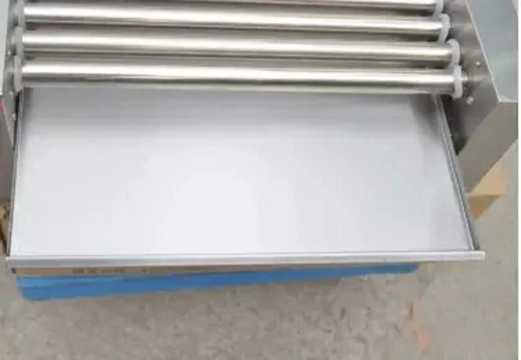 Electric Hotel Using Kitchen Equipment Sausage Making Machine Snack Machine Stainless Steel Countertop Hotdog Maker Roller Grill