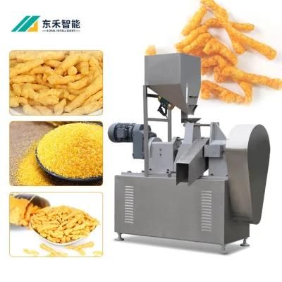 Stainless Steel Cheese Curls Making Food Machine Kurkure/Cheetos/Niknak Corn Curls Machine ...