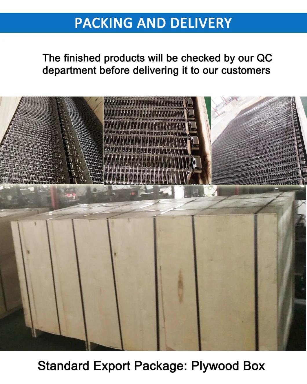 China Manufacturer OEM Belts Self Stacking Belt for Spiral Freezer