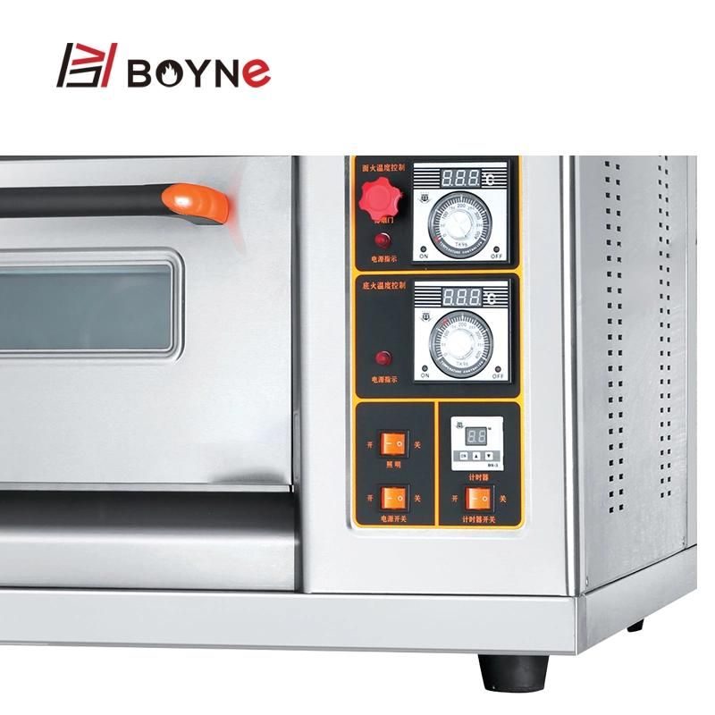 Gas One Deck Two Trays Deck Oven for Kitchen