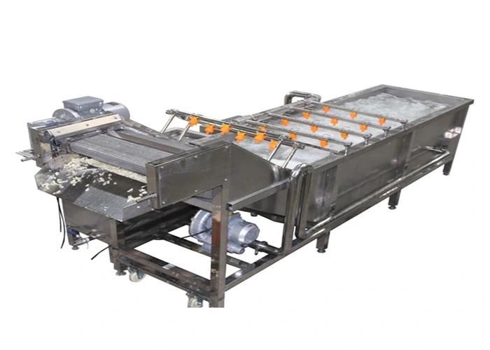 Hot Sale Fruit Vegetable Air Bubble Washing Machinery
