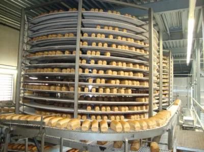 Commercial Industrial Large Spiral Bakery Bread Pastry Biscuit Cooler Machine Manufacturer