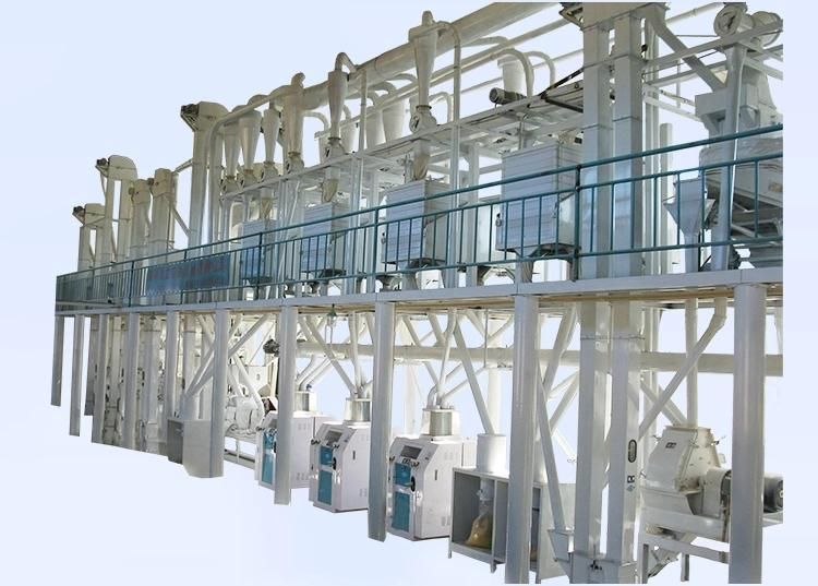 10-50 Ton Flour Mill for Corn/Maize Flour and Grits Processing Plant