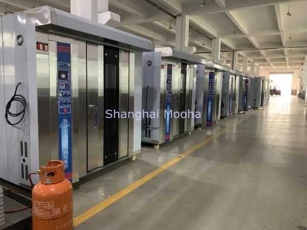Factory Low Price Commecial Bakery Bread Rotary Rack Oven Convection Baking Oven Equipment (complete bakery machine full production line supplies)