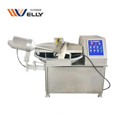 Factory Price 80 Litre Meat Bowl Cutter / Meat Bowl Cutter Machine Welly