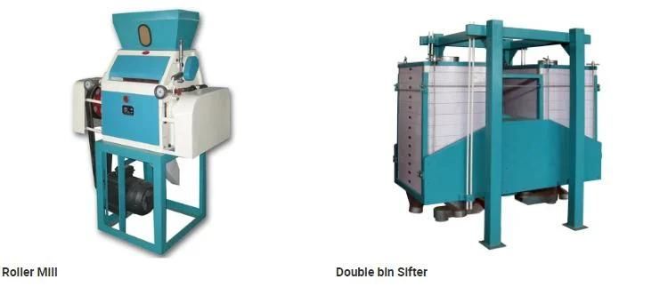 Complete Milling Line 30t/24h Maize Flour Machine for Sale