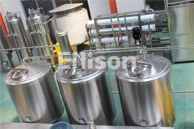 Carbonated Drink Juice Beverage Pure Mineral Water Complete Automatic Bottle Drink Processing Drinking Water Filling Bottling Machine Production Line Plant
