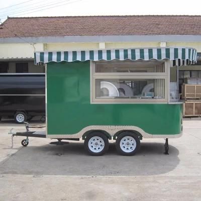 Supportingg Custom Motorcycle Hamburgers Fried Ice Cream Roll China Mobile Food Cart for ...