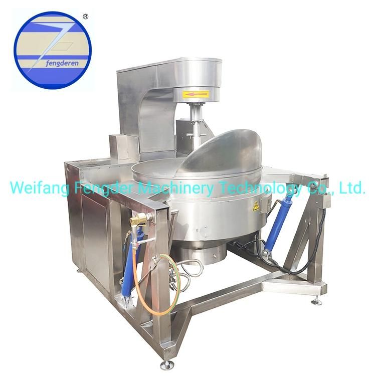 Fully Automatic Chili Sauce Planet Stir Cooking Pot