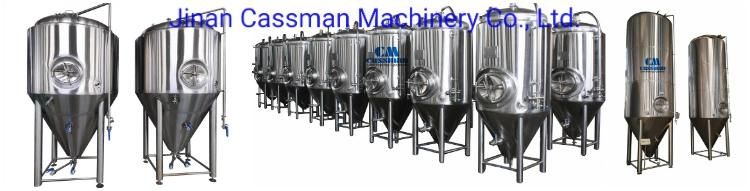 Cassman 60bbl Stainless Steel Conical Fermentation Tank for Beer Brewery