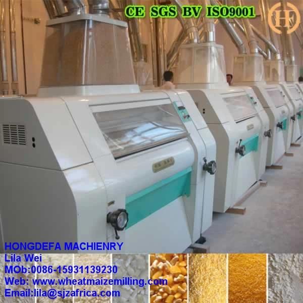 European Standard 200t/24h Maize Milling Machine