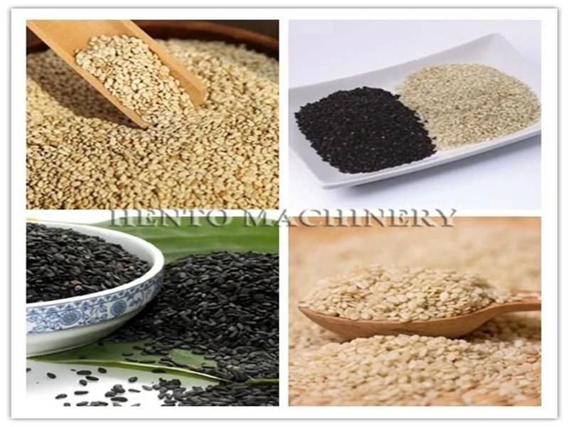 Industrial 1000kg/h Capacity Sesame Washing Drying Roasting Drying Machine Line