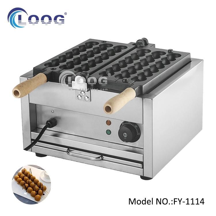 Most Popular Commercial Rotary Stick Waffle Snack Machines Kitchen Equipment Electric Ball Shaped Lolly Waffle Making for Restaurant Baking