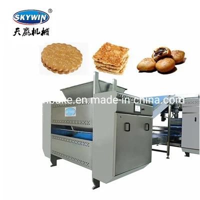 Skywin High Output 1000-1500kg/H Biscuit Cracker Machine/Cookie Production Line