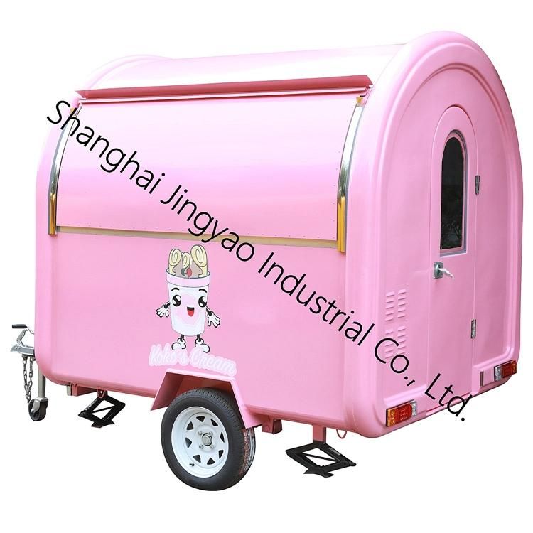 Food Vending Trailer Cars for Sale Mobile Restaurant Trailer/Fast Snack Trailer/Fast Food Carts Selling Food Truck for
