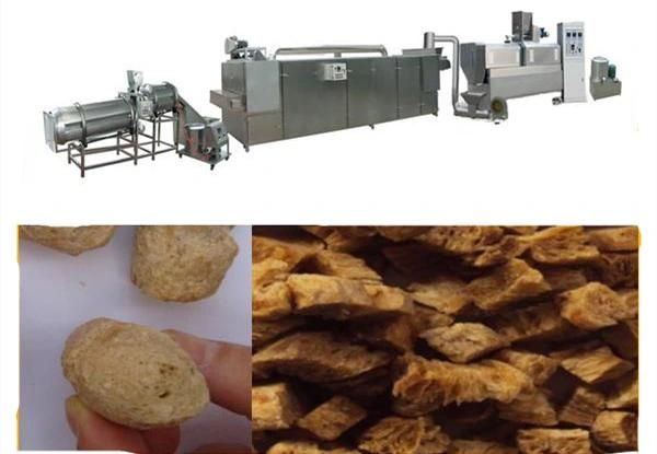 Fully Automatic Textures Soya Protein Soya Meat Machine
