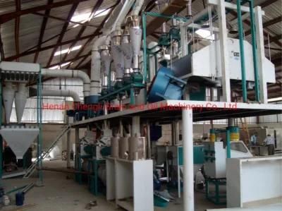 10-300t/24h Complete Production Maize Milling Machine/Corn Flour Processing Line