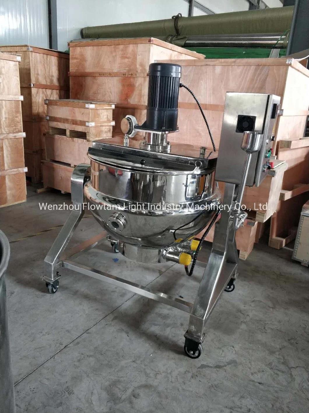 Stainless Steel Electric Heating Jacketed Cooking Kettle for Soup