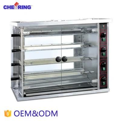 Counter Top Catering Equipment Gas Chicken Rotisseries