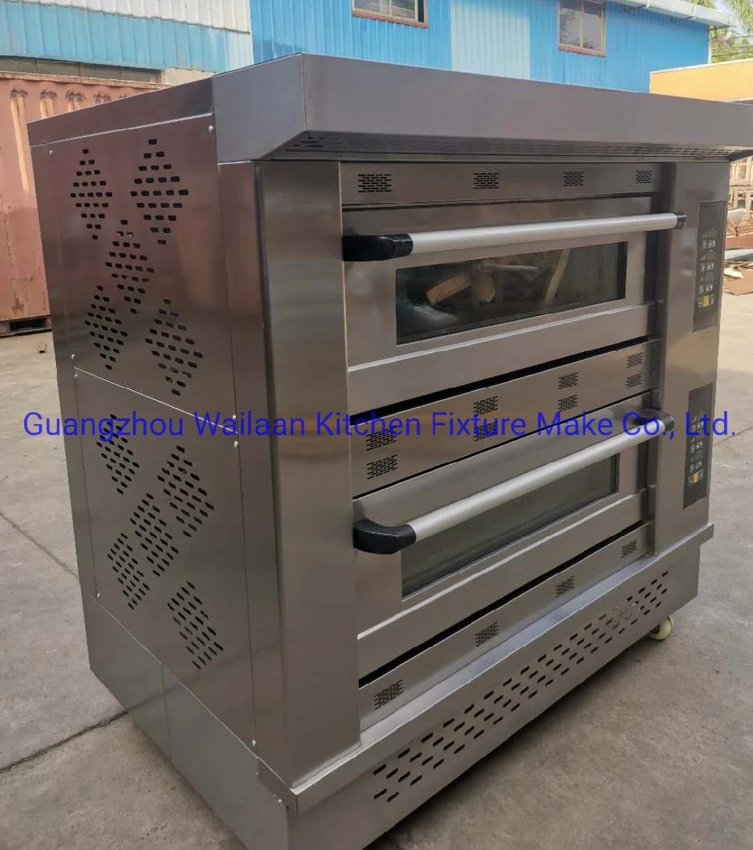 3 Layers 9 Trays Luxury Commercial Electric Bakery Deck Oven Electric Pizza Ove