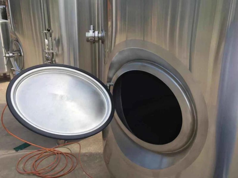 SUS304 4000L Bbt Beer Storage Bright Tank for Beer Brewery